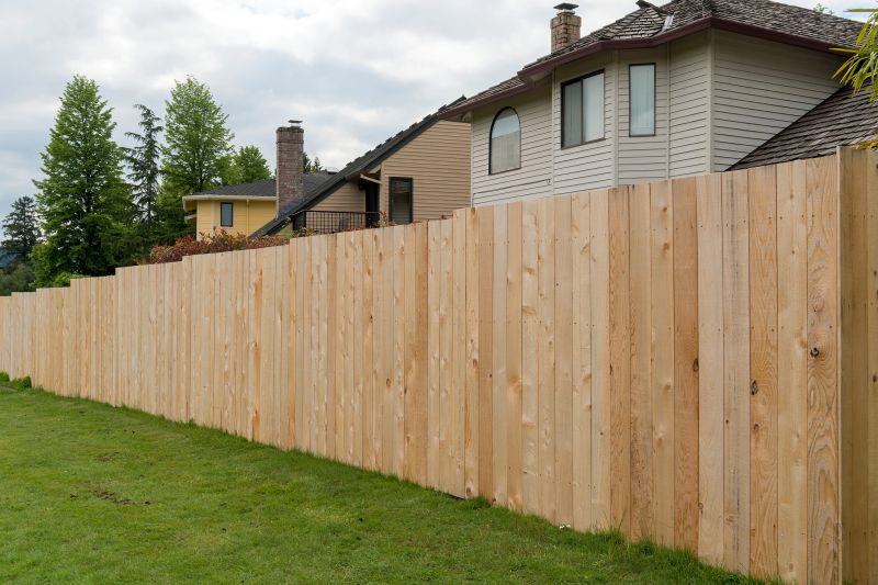 Privacy Fencing Installation detail